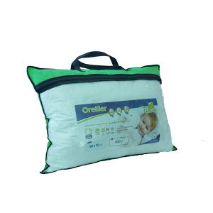 Lot de 2 Oreillers Fibre en Boule – Image 1